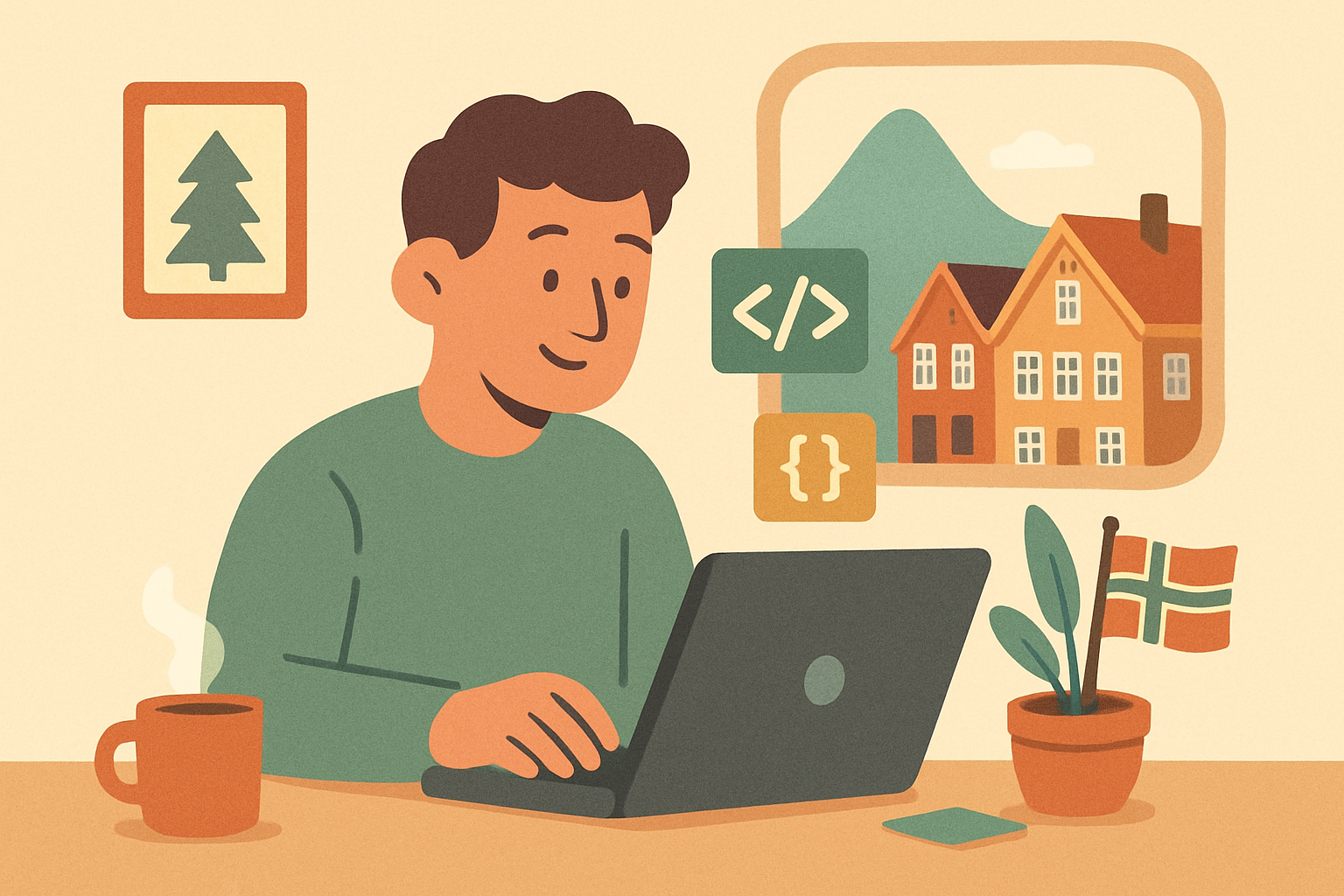 Norveç Web Developer Maaşları 2026: Güncel Rehber